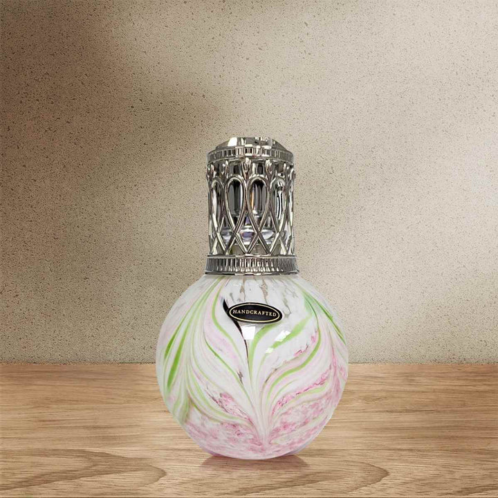 A picture of the Sweet Dreams Fragrance Lamp on a wooden surface