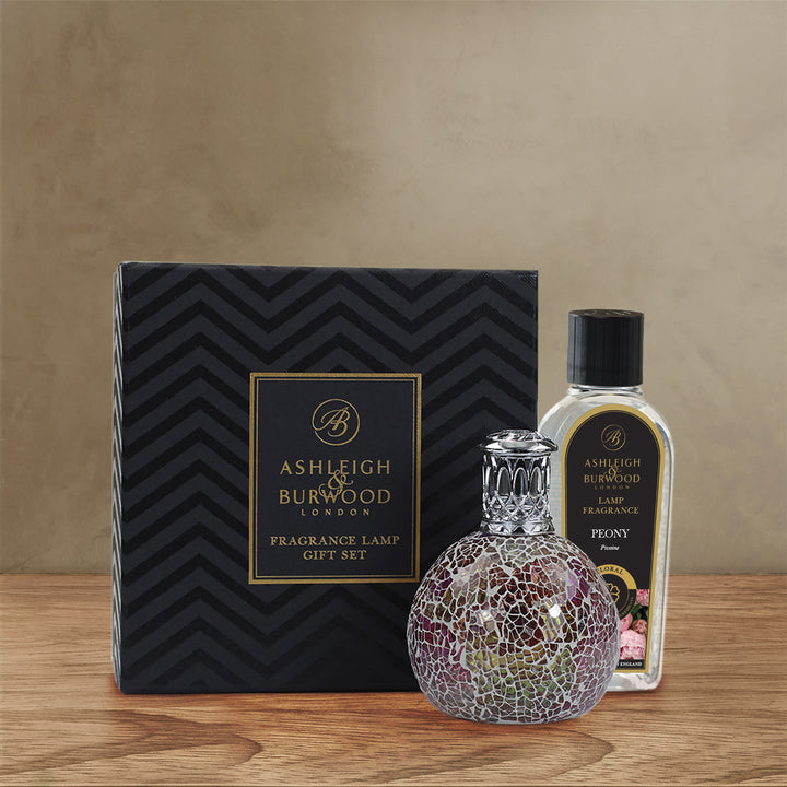 Pearlescence & Peony Fragrance Lamp Gift Set