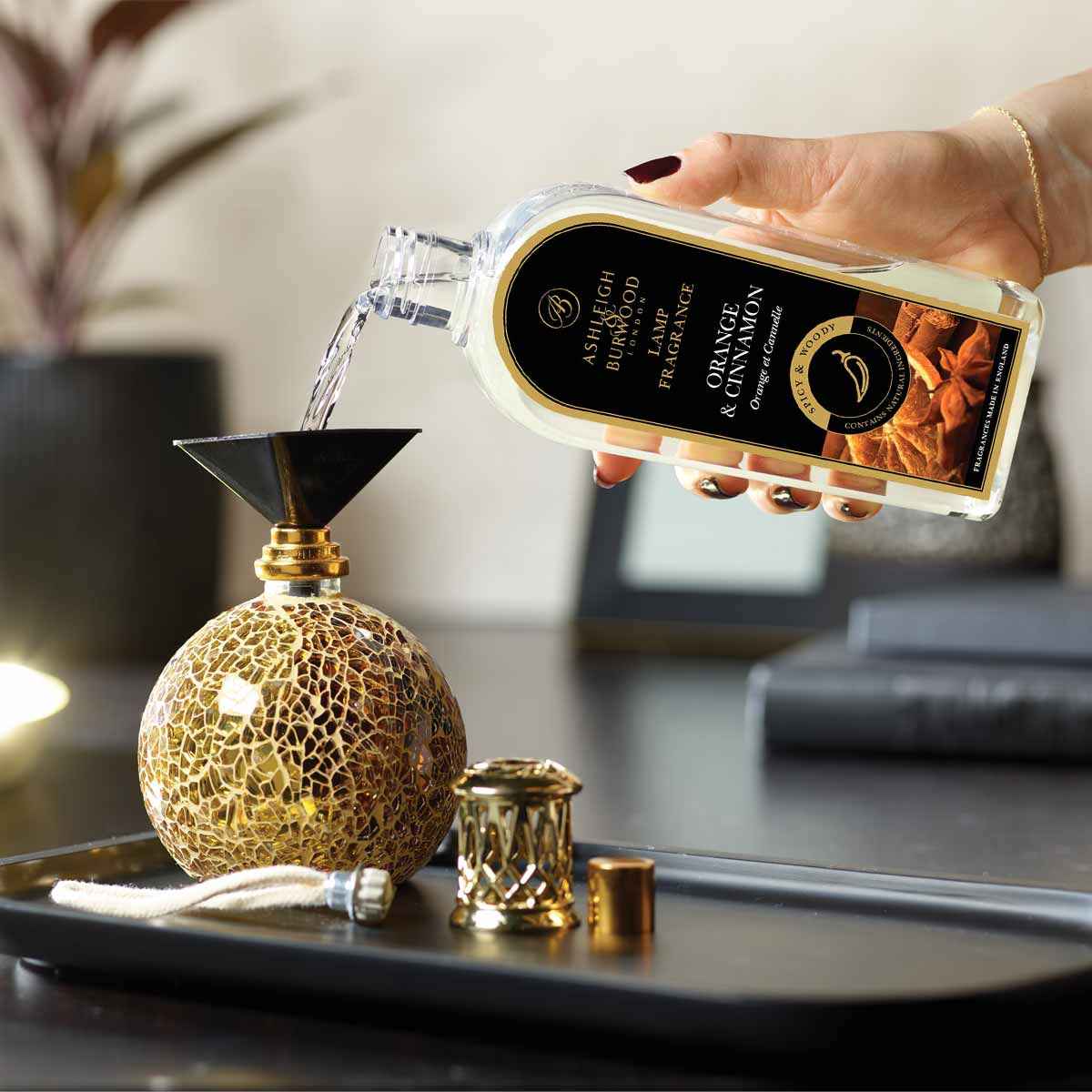 Orange & Cinnamon Lamp Fragrance – Ashleigh & Burwood