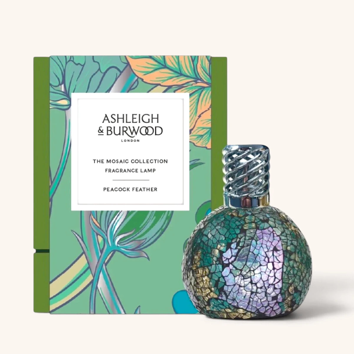 Peacock Feather Fragrance Lamp