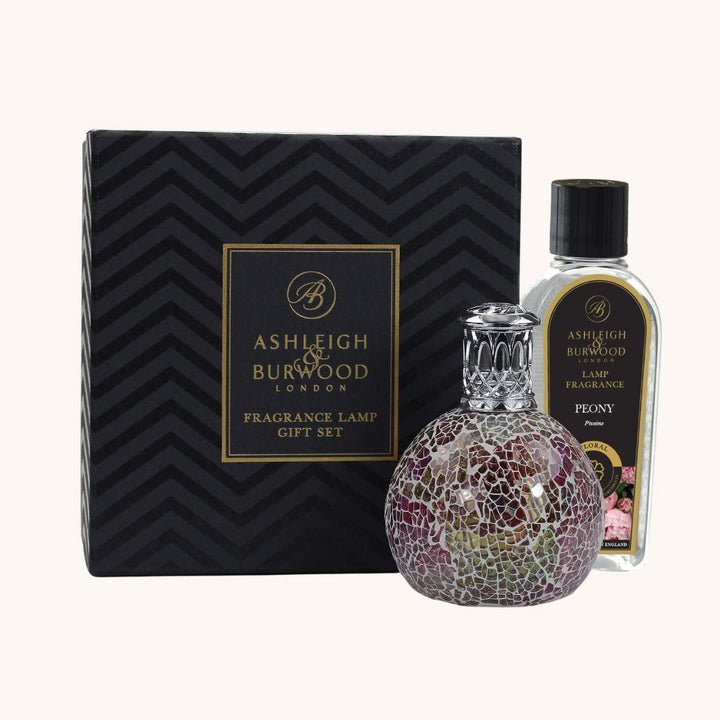 Pearlescence with Peony Gift Set on a white background