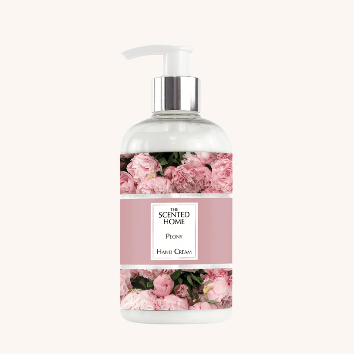 Peony Hand Cream on a white background