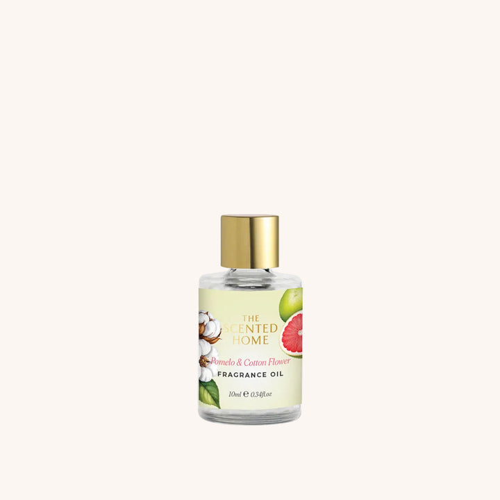 Pomelo &amp; Cotton Flower Fragrance Oil on a white background