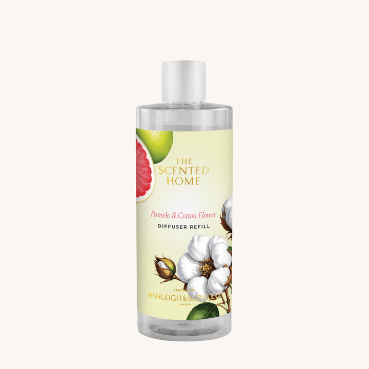 Pomelo &amp; Cotton Flower Reed Diffuser Refill on a white background