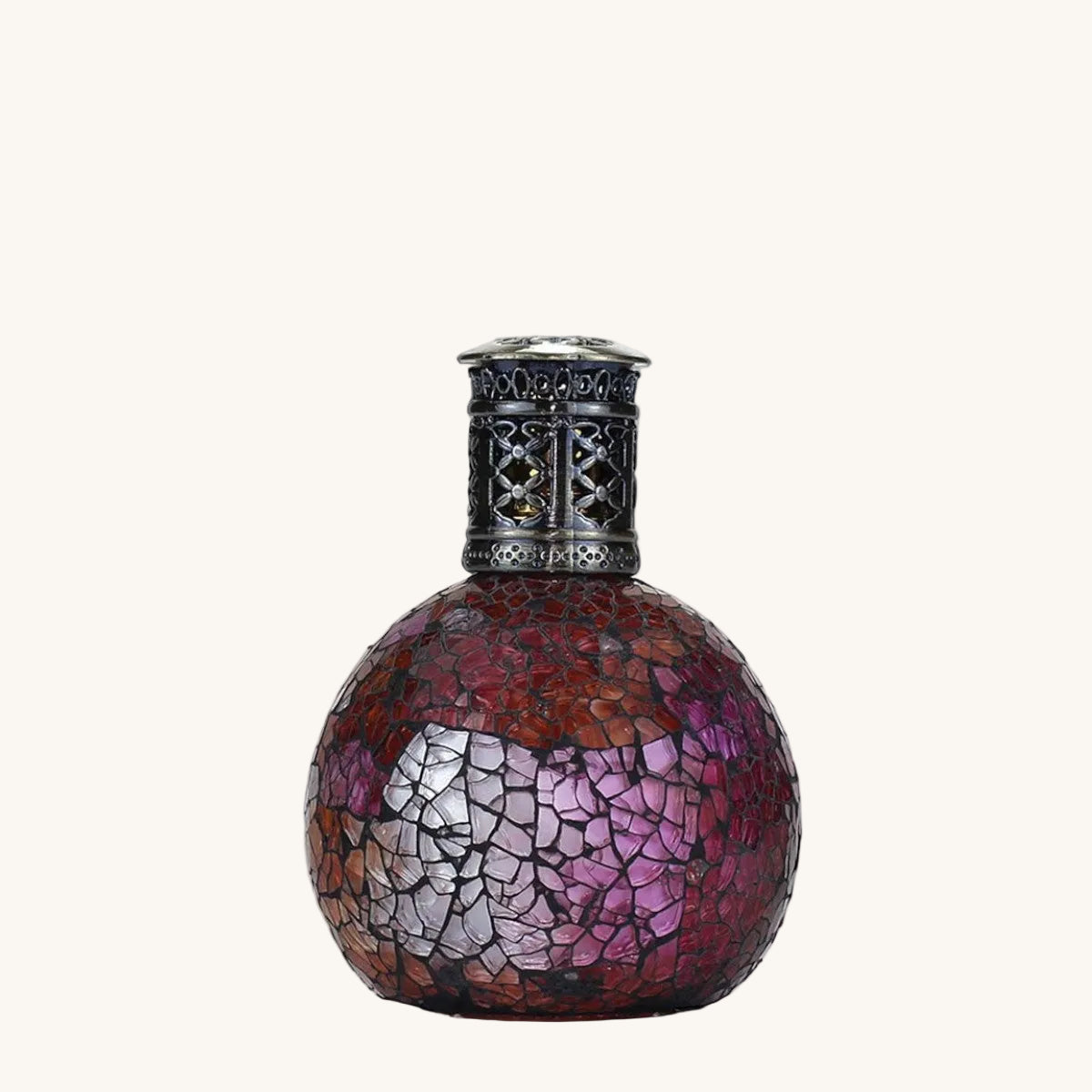 Rose Bud Fragrance Lamp on a white neutral background