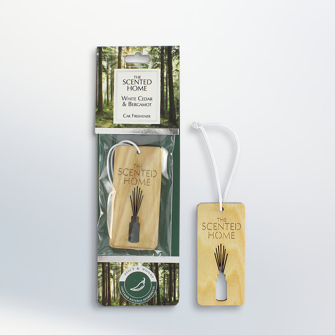 White Cedar & Bergamot Car Fresheners