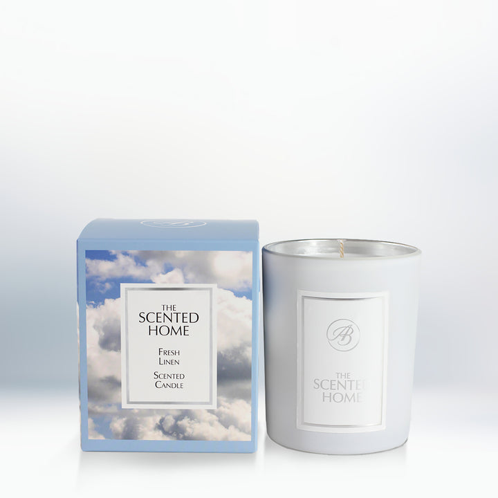 Fresh Linen Scented Jar Candle