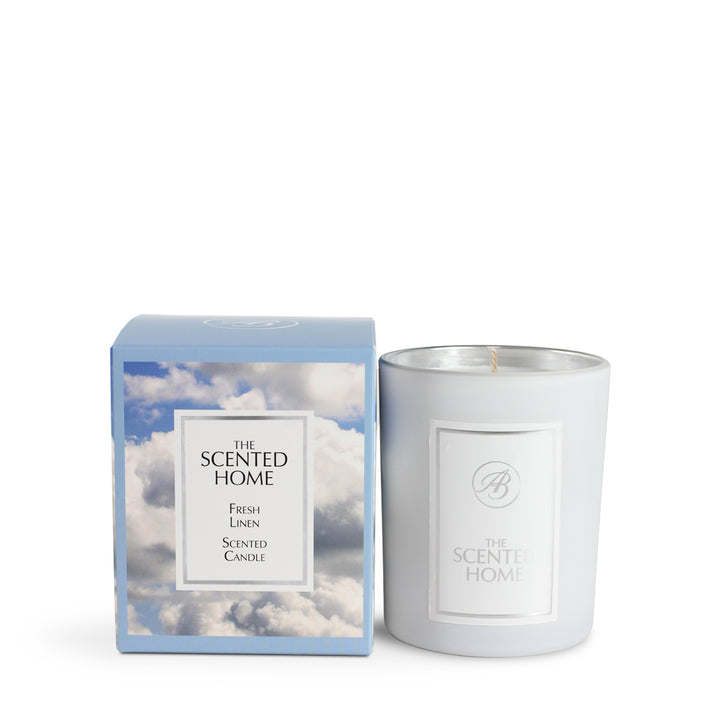 Fresh Linen Scented Jar Candle