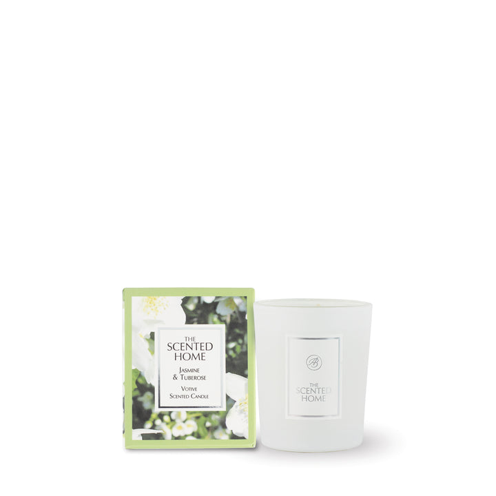 Jasmine &amp; Tuberose Scented Jar Candle
