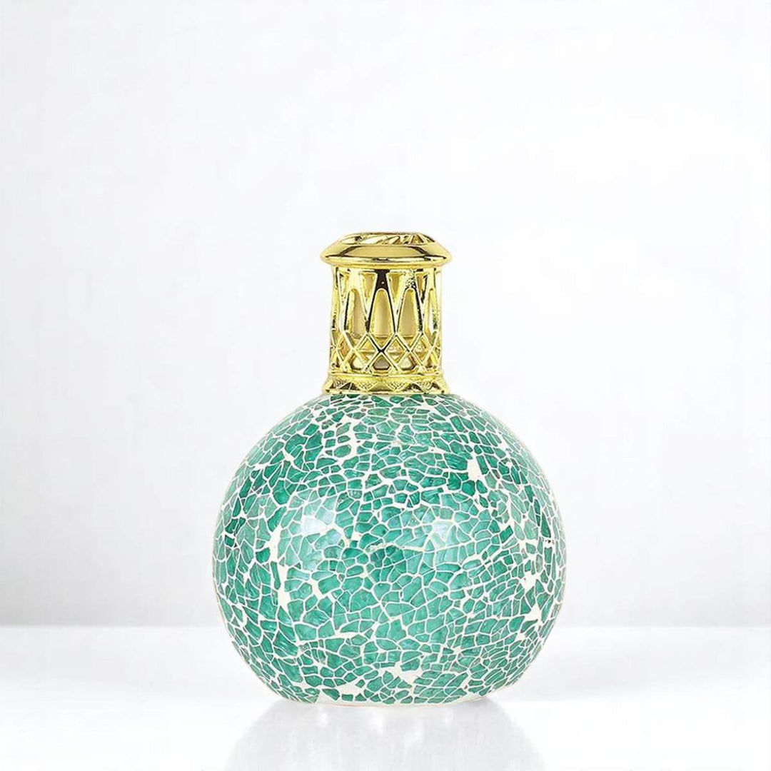 Seafoam Fragrance Lamp against a white neutral background