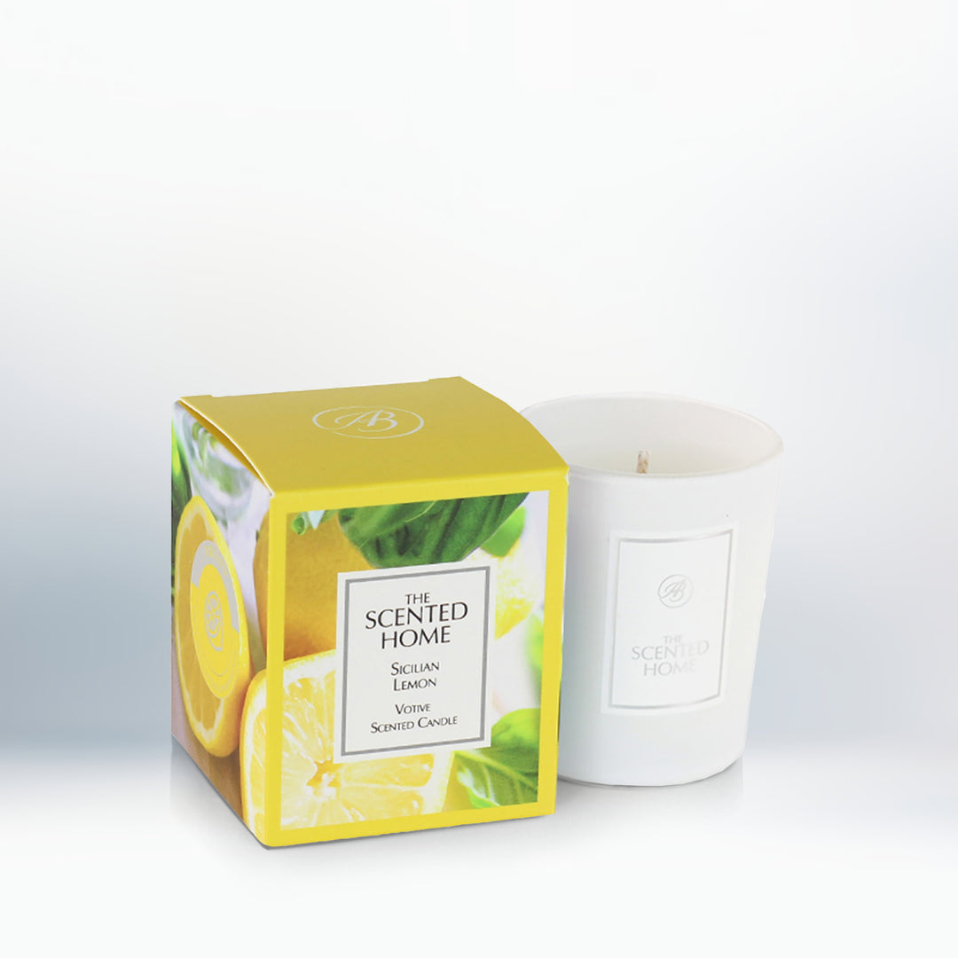 Sicilian Lemon Scented Jar Candle