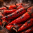 A few smoked chilli on a plate
