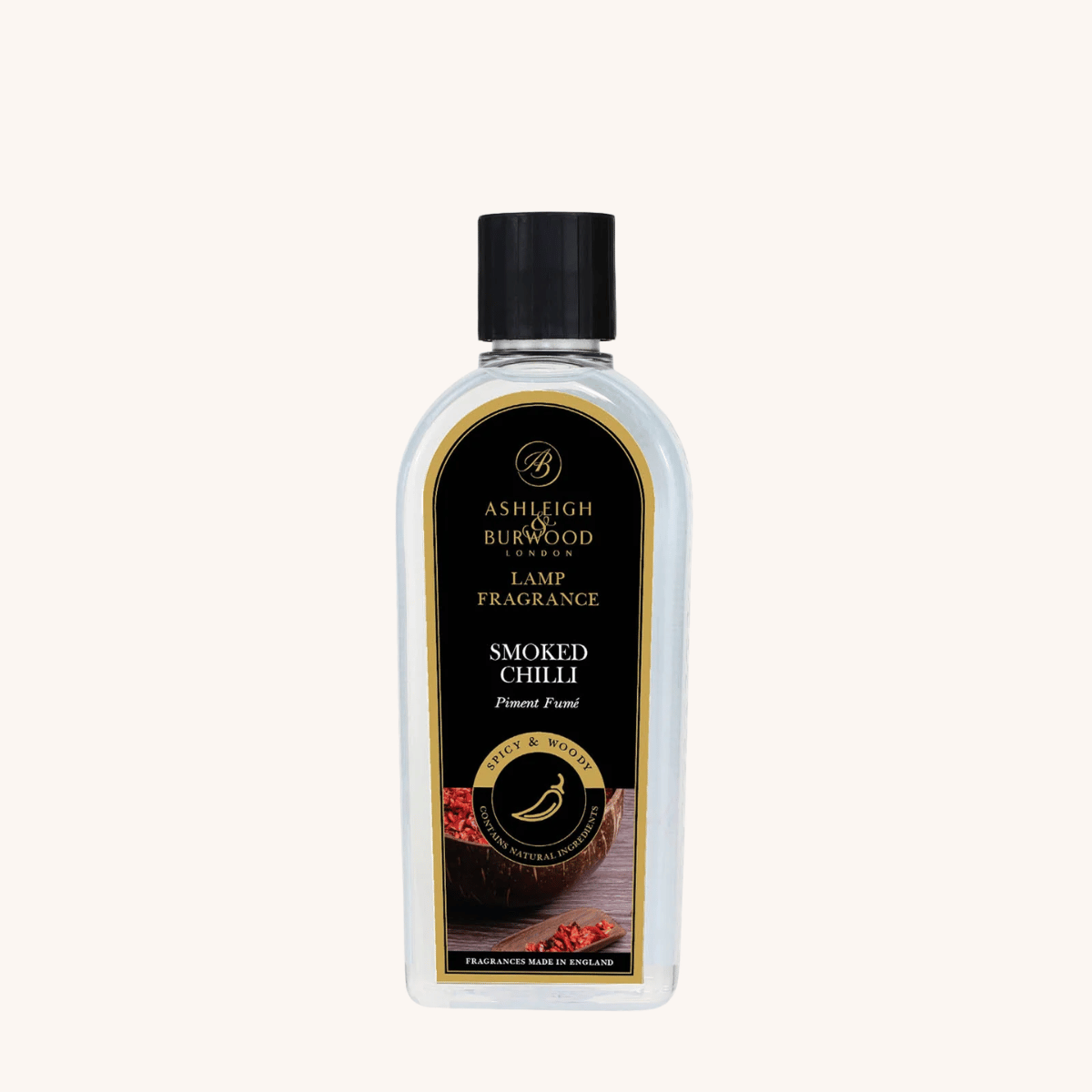 Smoked Chilli Lamp Fragrance on a white background