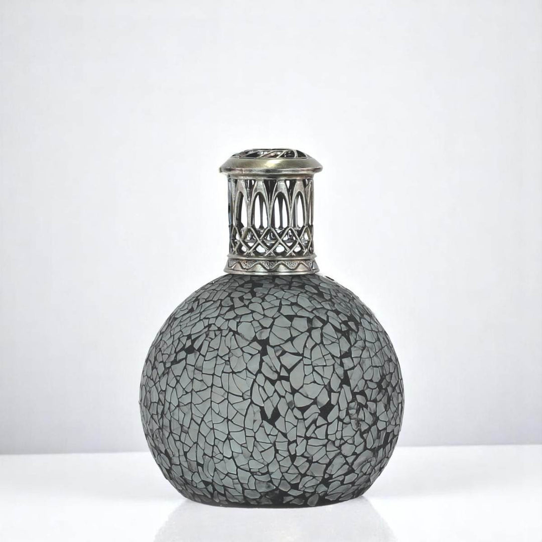 Smoked Dusk Fragrance Lamp against a white neutral background