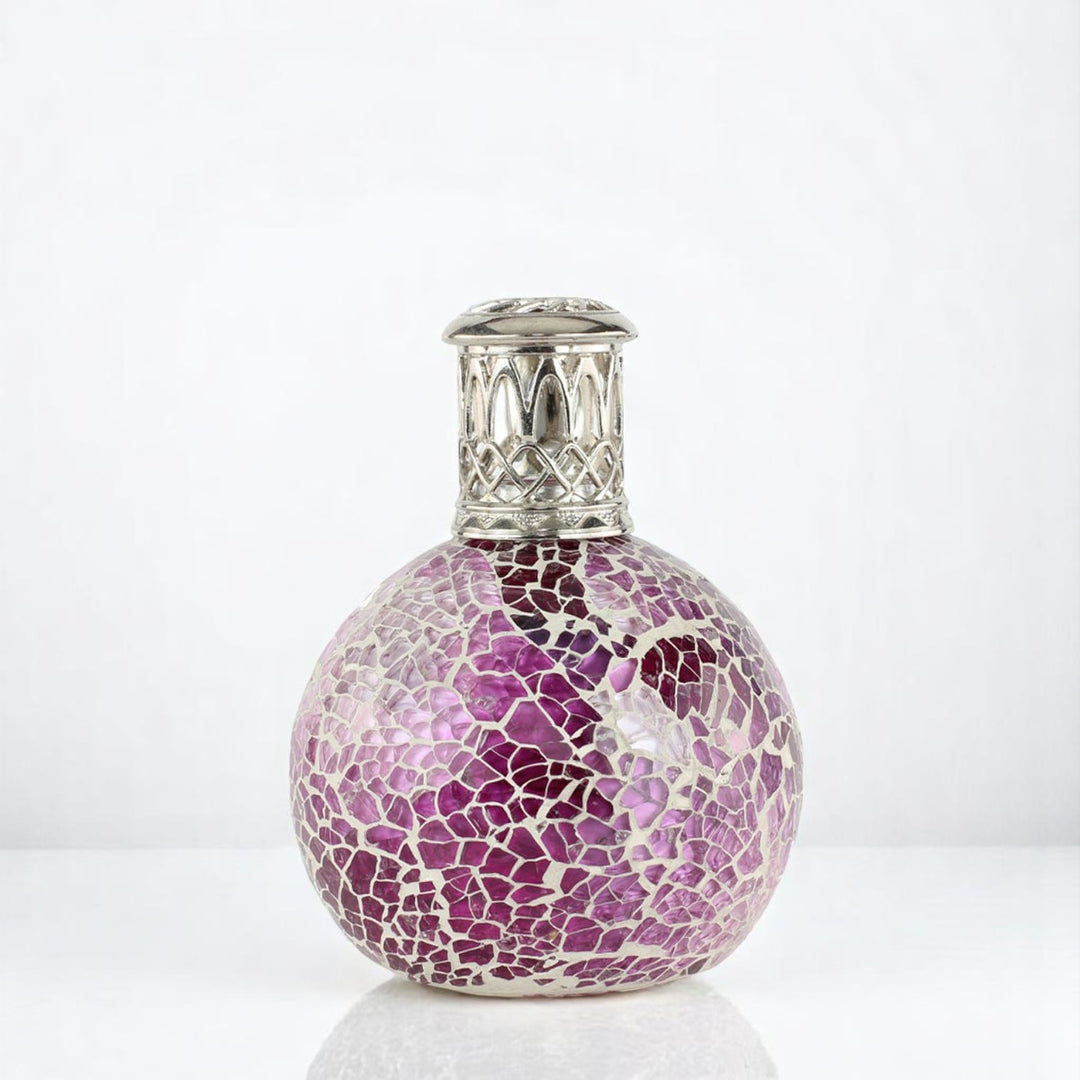 Sugar Plum Fragrance Lamp against a white neutral background