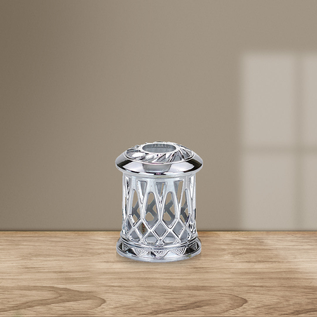 Silver Small Fragrance Lamp Crown