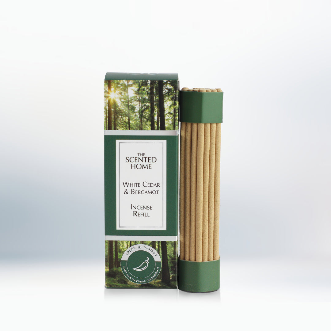 White Cedar & Bergamot Mini Incense Refill