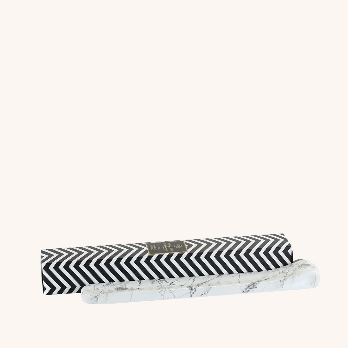 White Incense Holder and box on a white background