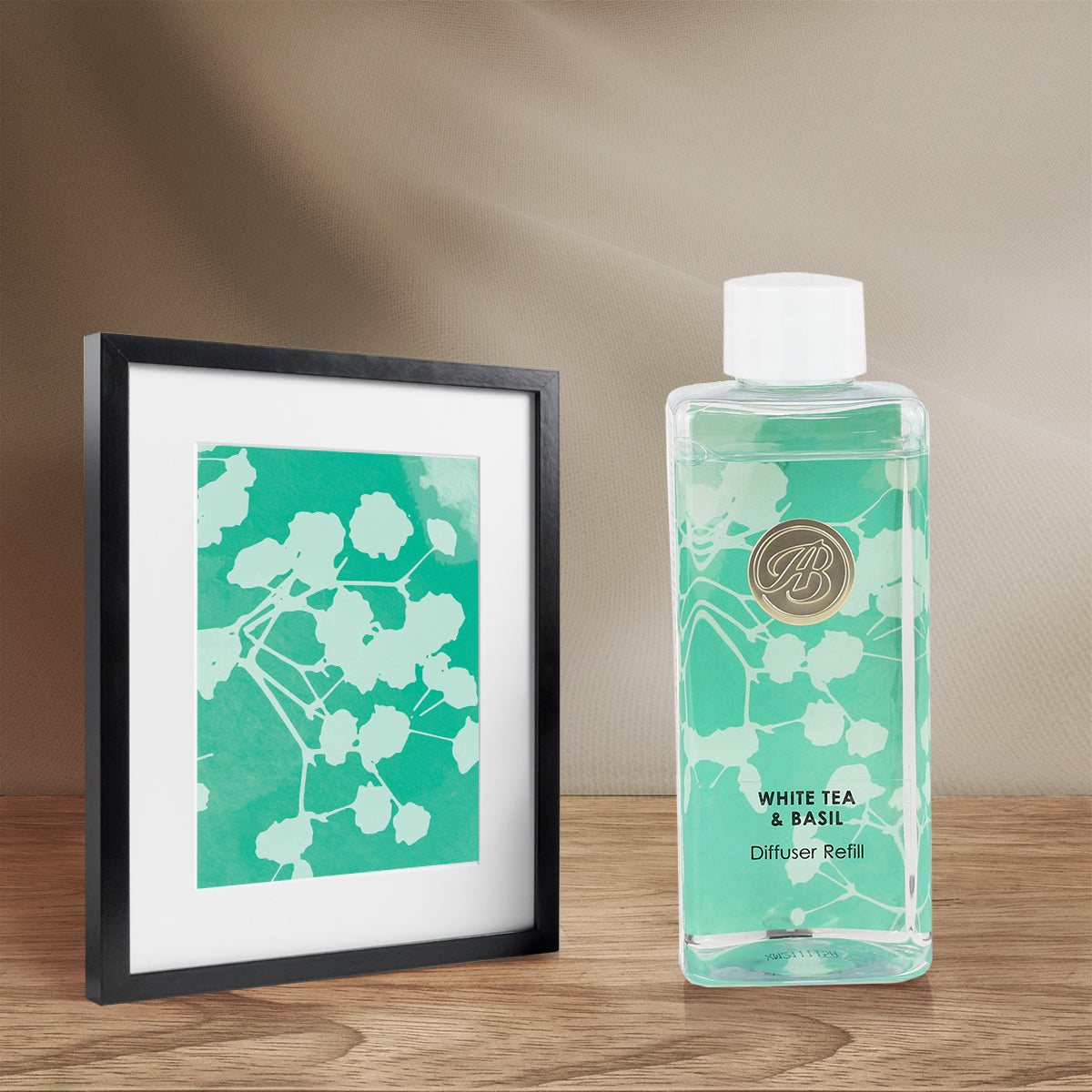 White Tea & Basil Reed Diffuser Refill – Ashleigh & Burwood