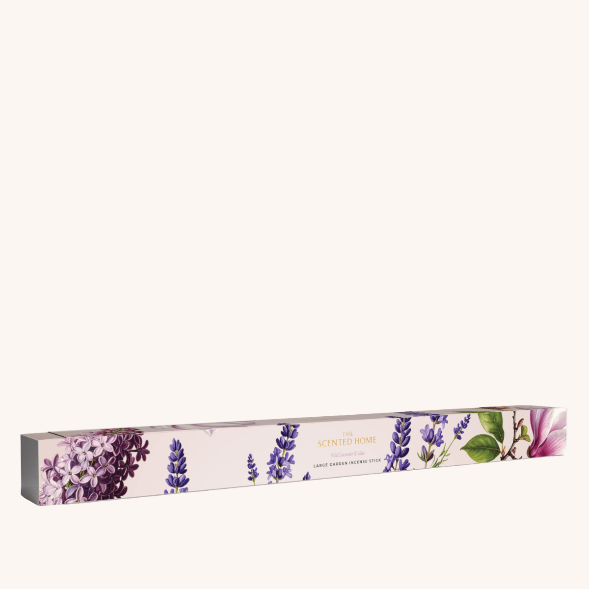 Decorative box with floral design on a white background