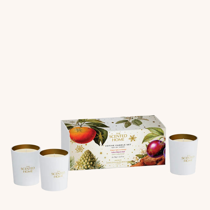 Festive Votive Candle Set