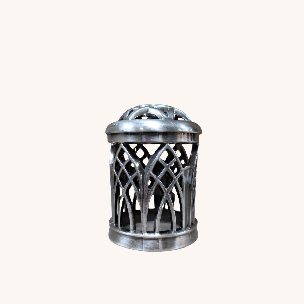 Arthur (Antique Silver) Large Fragrance Lamp Crown