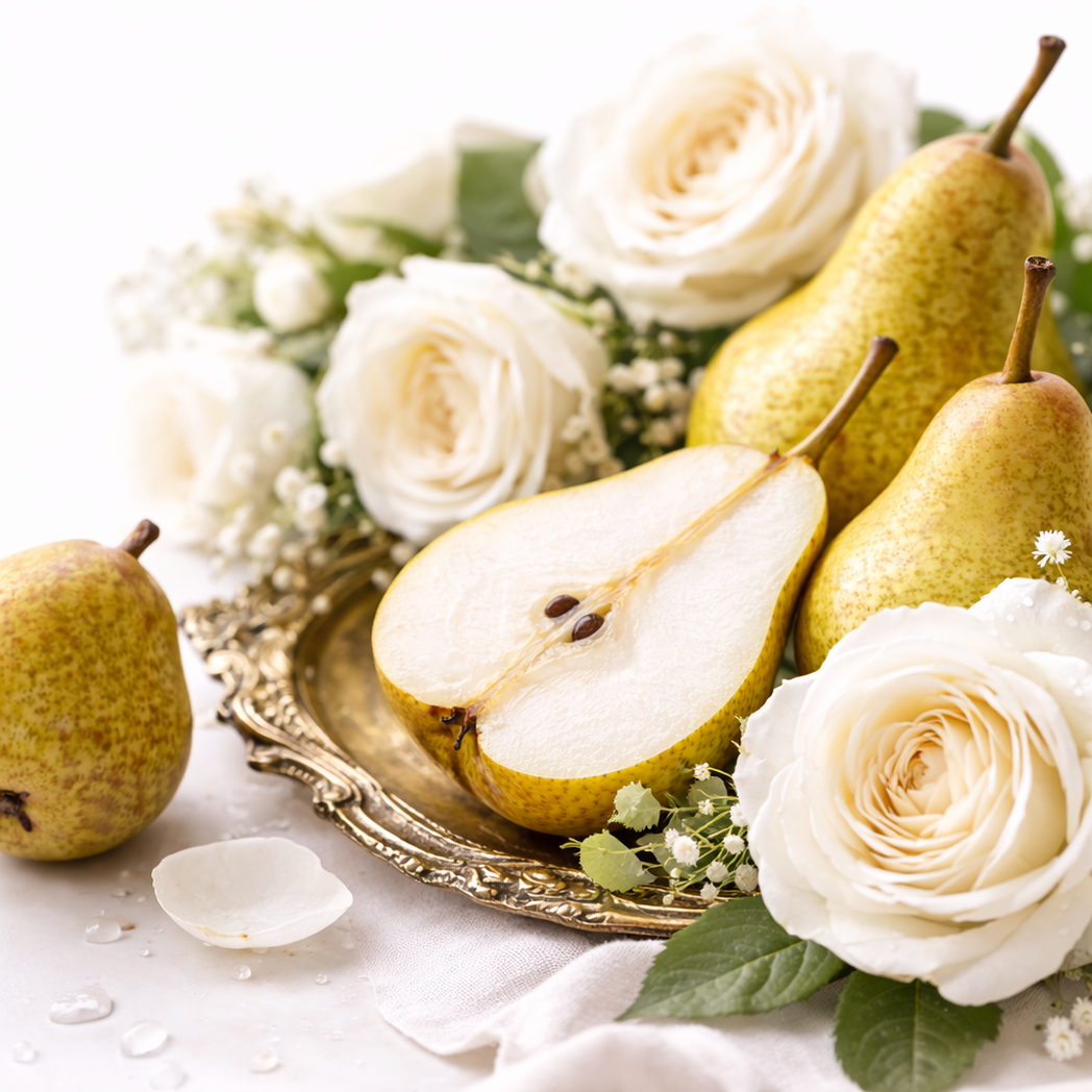 English Pear &amp; Rose Lamp Fragrance