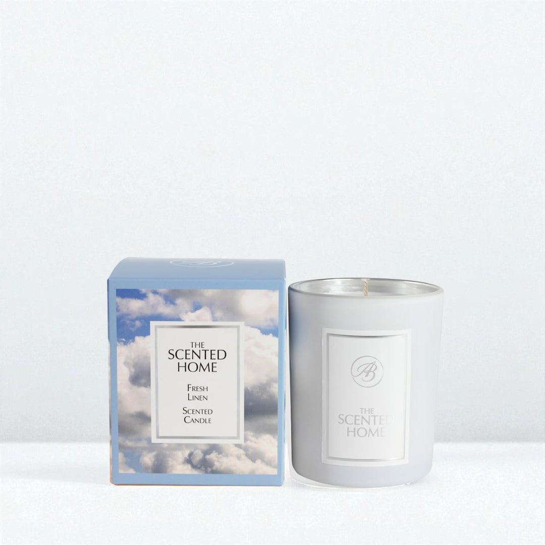 Fresh Linen Scented Jar Candle