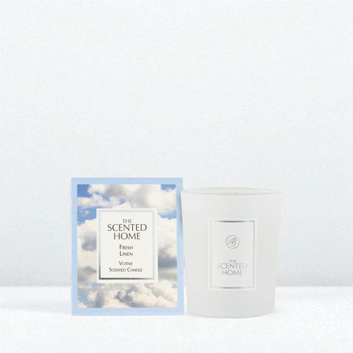 Fresh Linen Scented Jar Candle