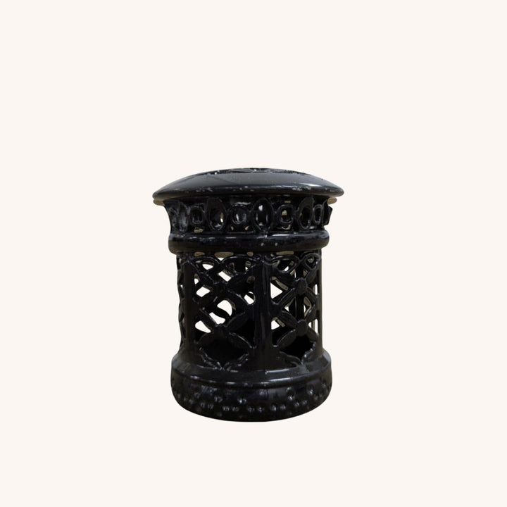 Henry (Black) Large Fragrance Lamp Crown