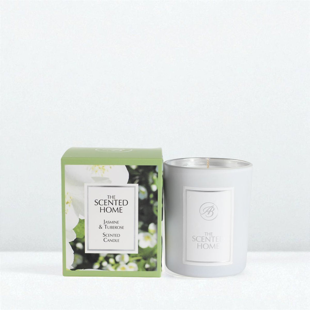 Jasmine & Tuberose Scented Jar Candle