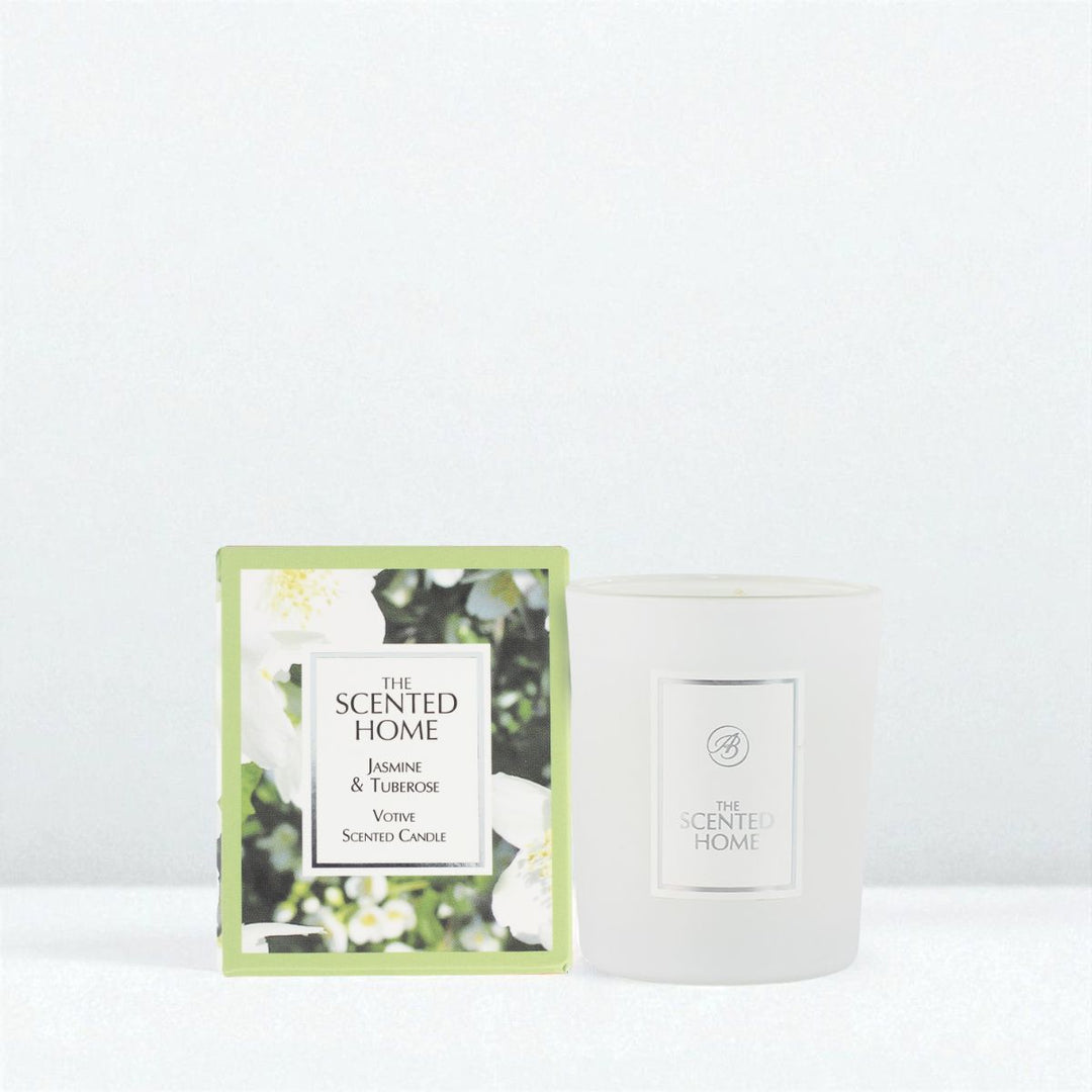 Jasmine & Tuberose Scented Jar Candle
