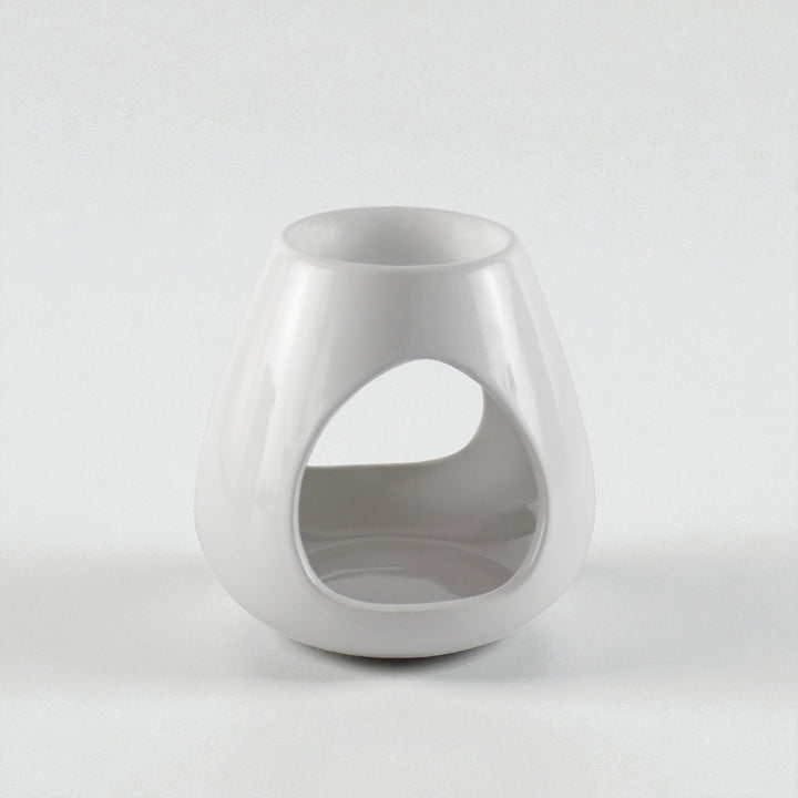 White Teardrop Wax Melt Burner