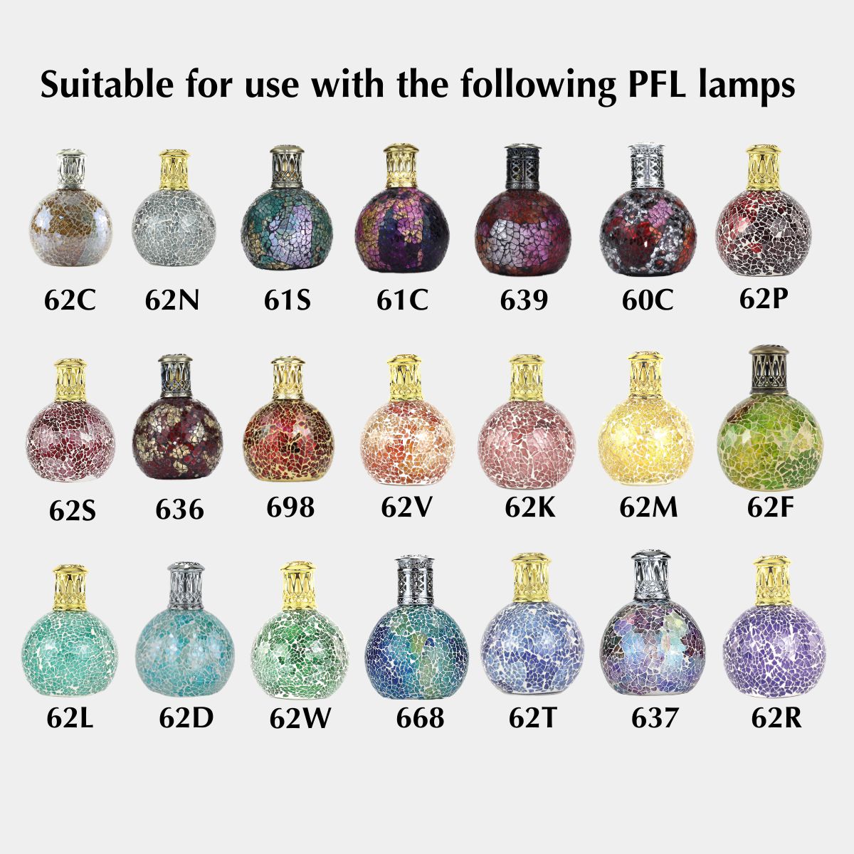 A picture of lamps that use a small wick