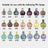 A picture of lamps that use a small wick