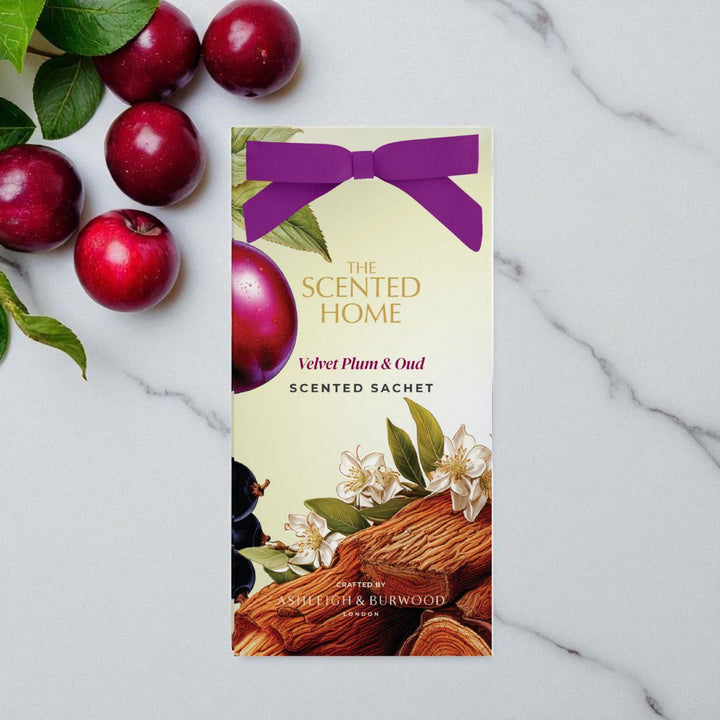 Velvet Plum & Oud Scented Sachet