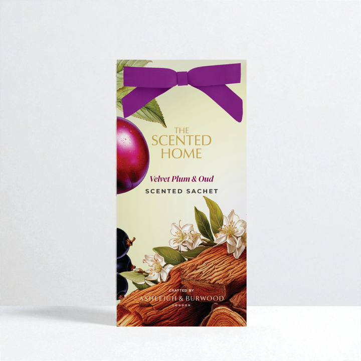 Velvet Plum & Oud Scented Sachet