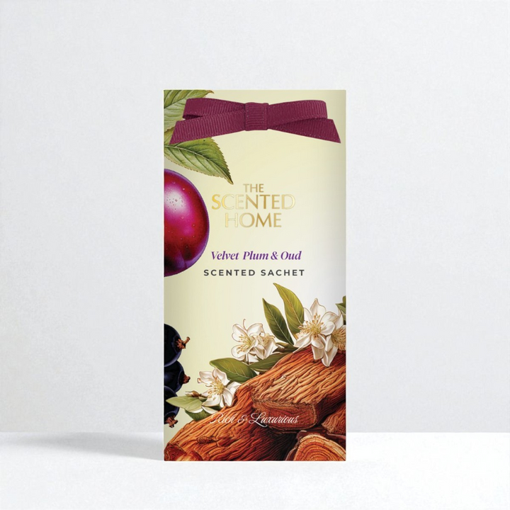 Velvet Plum & Oud Scented Sachet