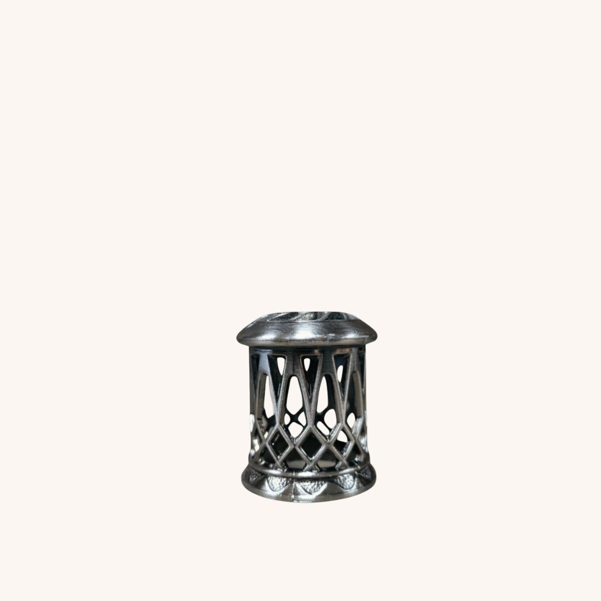 Victoria (Antique Silver) Small Fragrance Lamp Crown